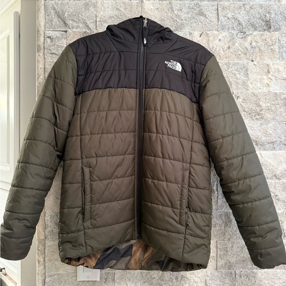 The North Face Other - The North Face Men's Black and Olive Puffer Jacket